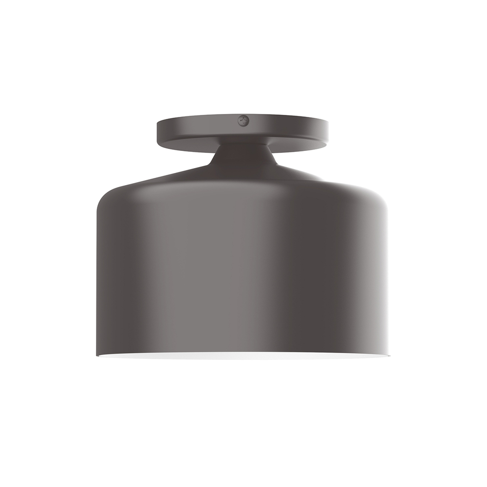 8.5&#34; Julia Flush Mount, Bronze Matte