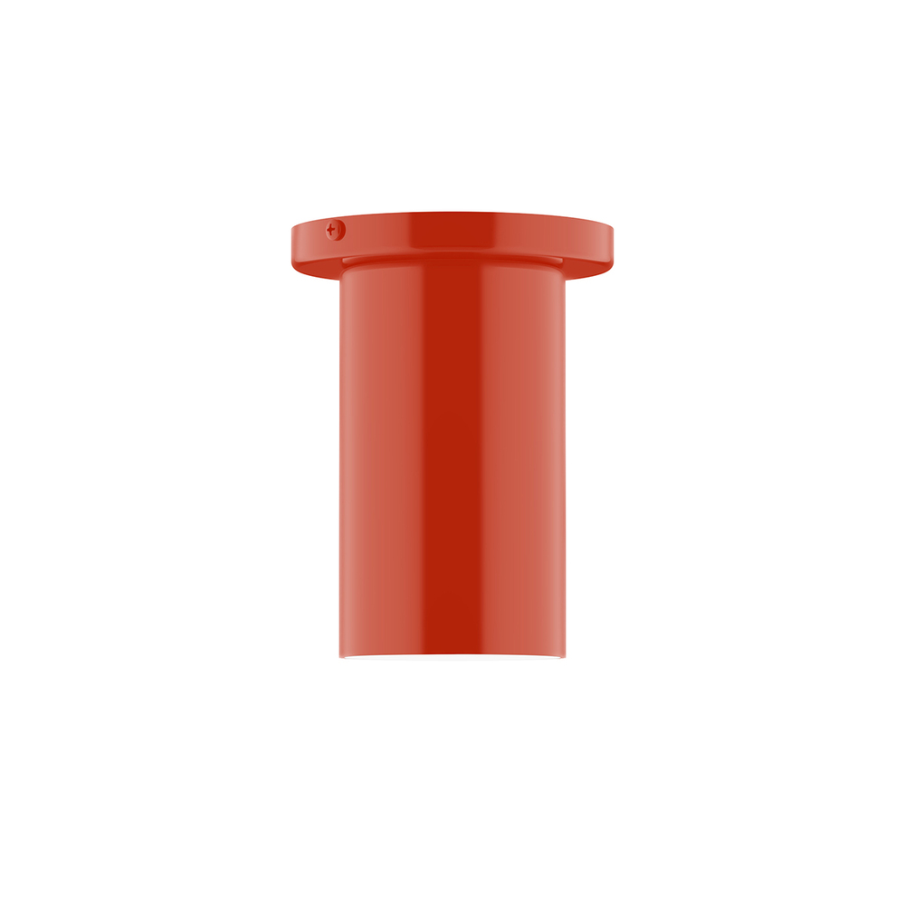 3.5&#34; x 6&#34; Beam Flush Mount, Vermillion