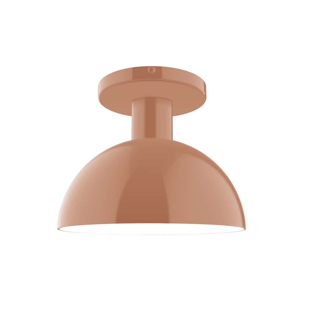 8&#34; Ray Flush Mount, Terracotta