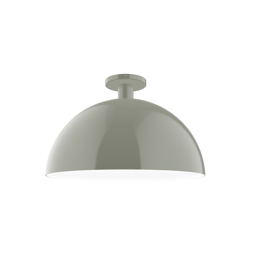 18&#34; Ray Flush Mount, Moss Green