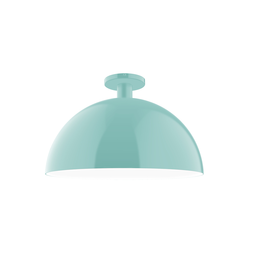 18&#34; Ray Flush Mount, Sea Green