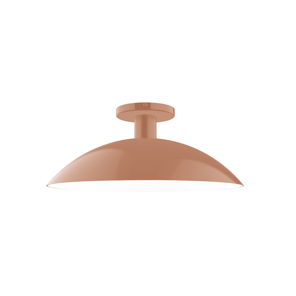 16&#34; Glow LED Flush Mount, Terracotta