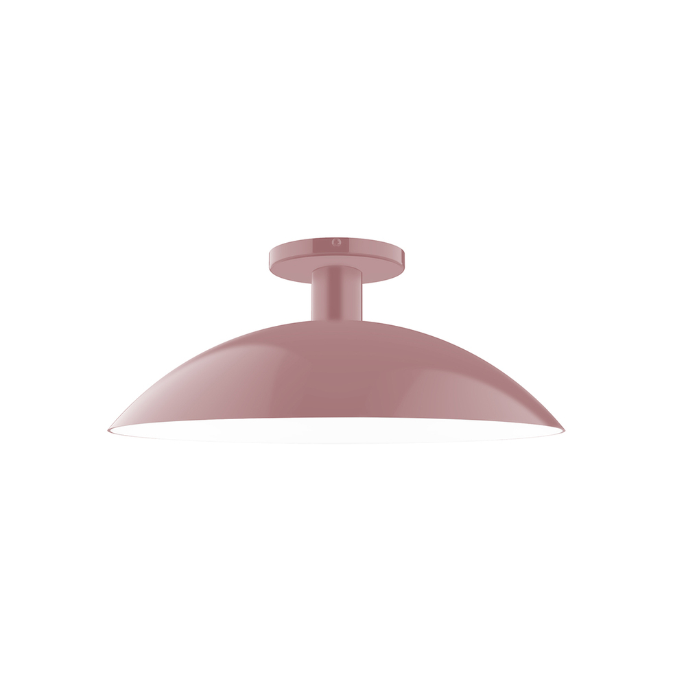 16&#34; Glow Flush Mount, Mauve