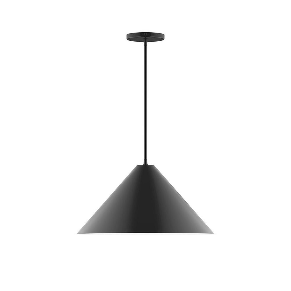 18&#34; Pinnacle Pendant, Black