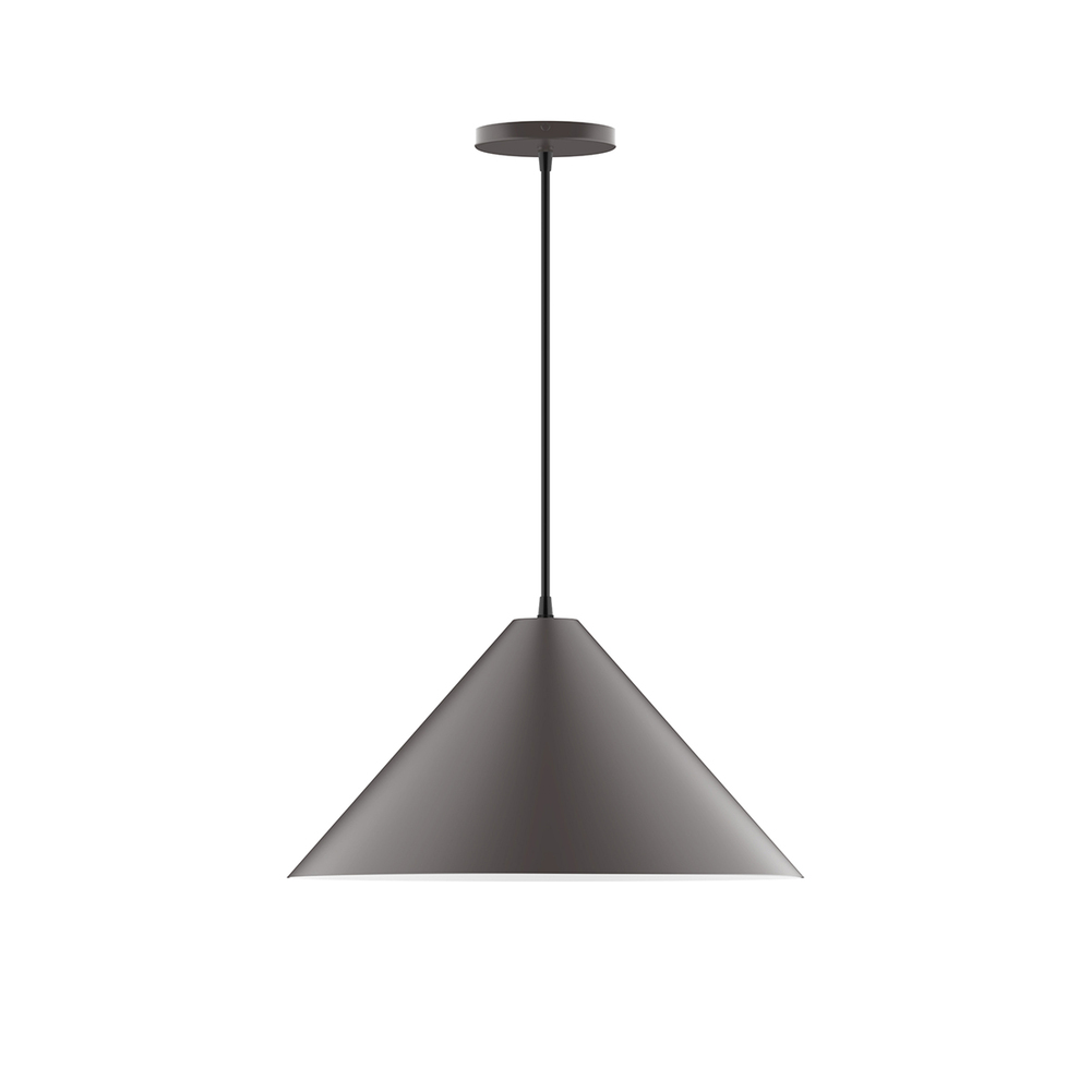 18&#34; Pinnacle Pendant, Bronze Matte