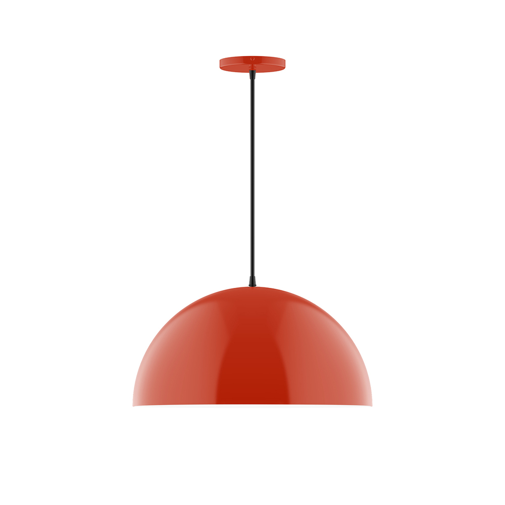 18&#34; Arcade Pendant, Vermillion