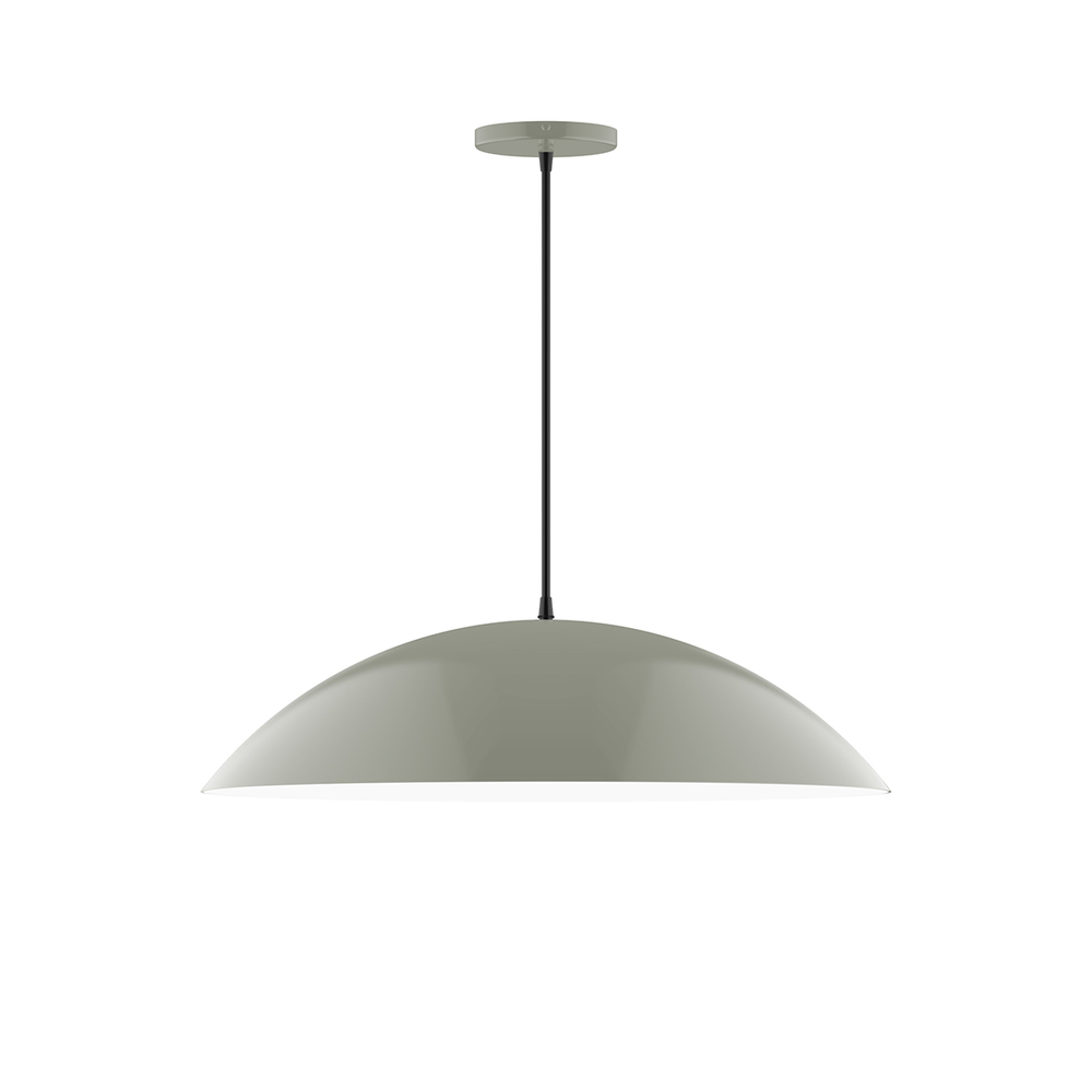 24&#34; Plateau Pendant, Moss Green