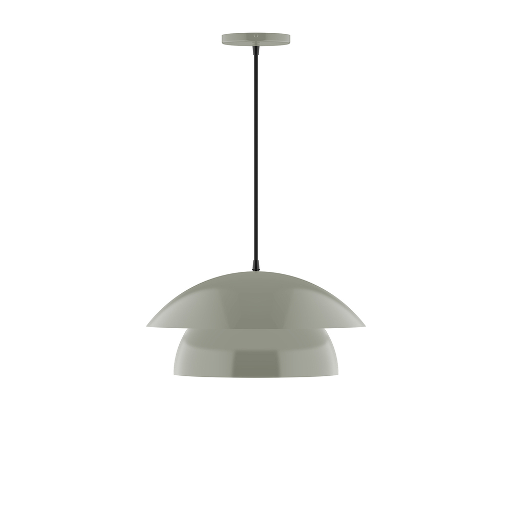 16&#34; Nest Pendant, Moss Green