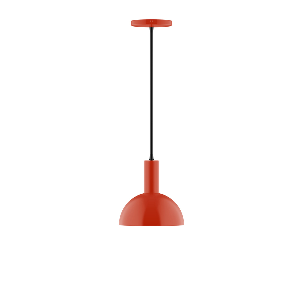 8&#34; Ray Pendant, Vermillion