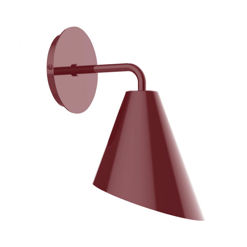 Jasmine wall sconce, Barn Red