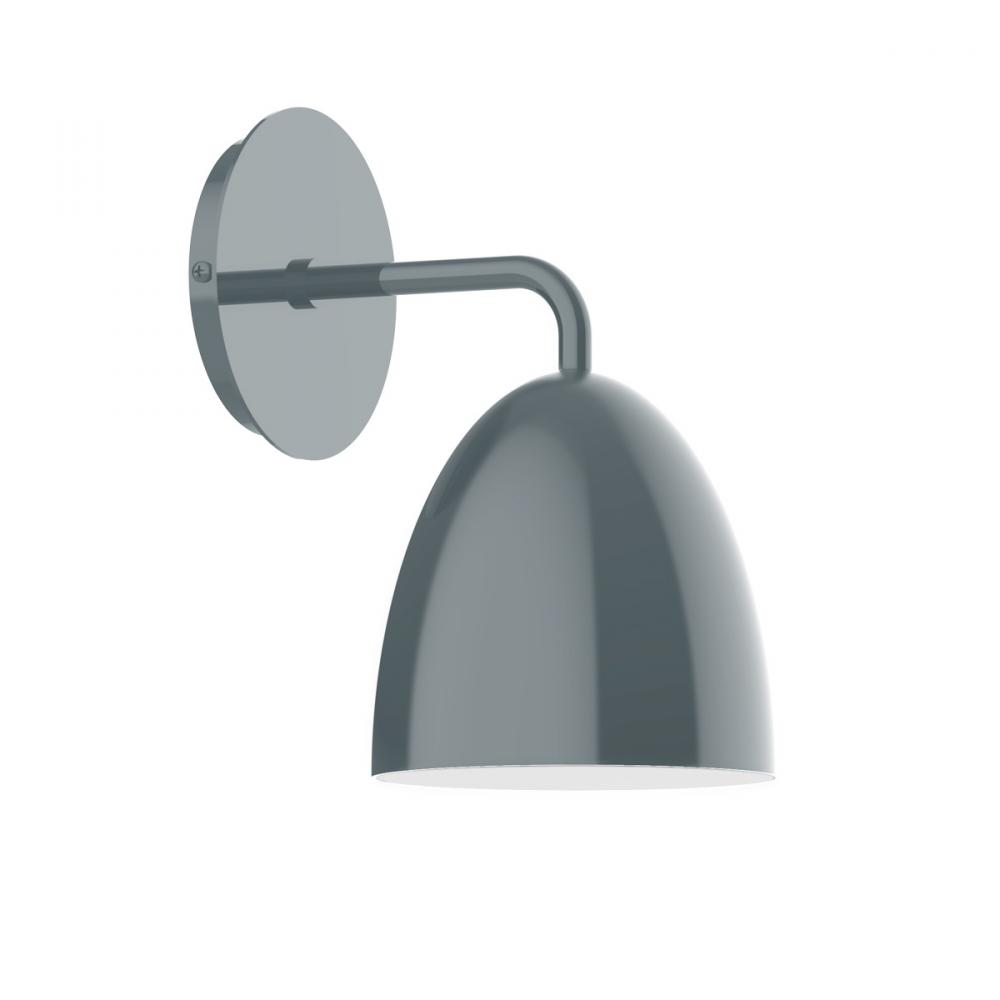 Jill wall sconce, Slate Gray