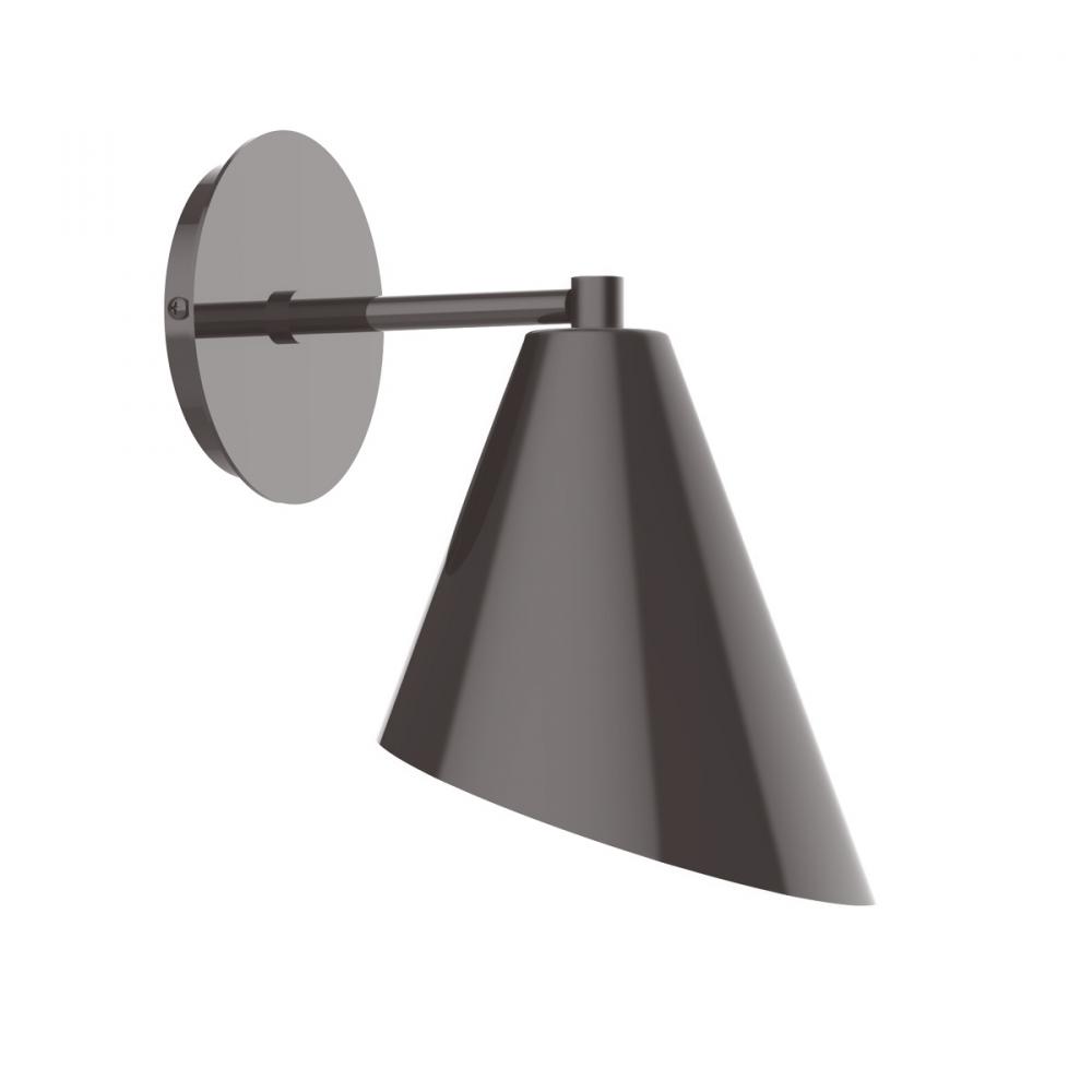 Jasmine wall sconce, Architectural Bronze