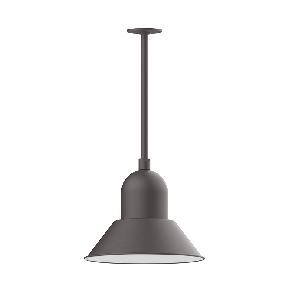 14&#34; Prima, stem mount with canopy, Bronze Matte
