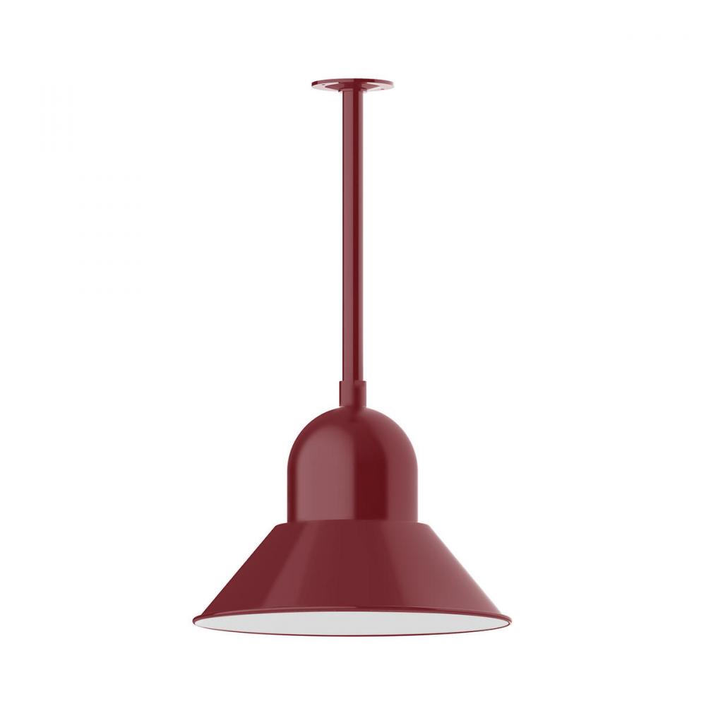 16&#34; Prima, stem mount with canopy, Barn Red