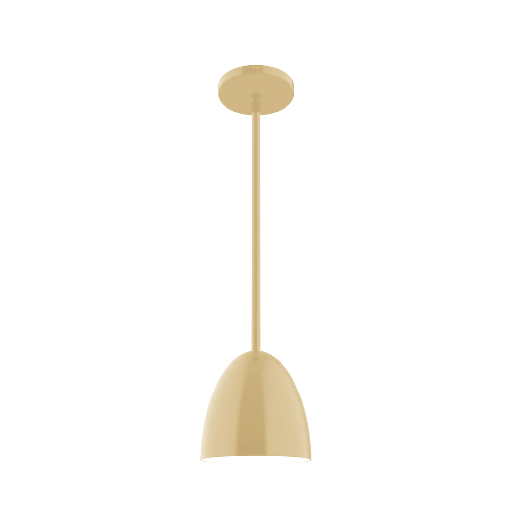 6&#34; Jill Stem Hung Pendant, Ivory
