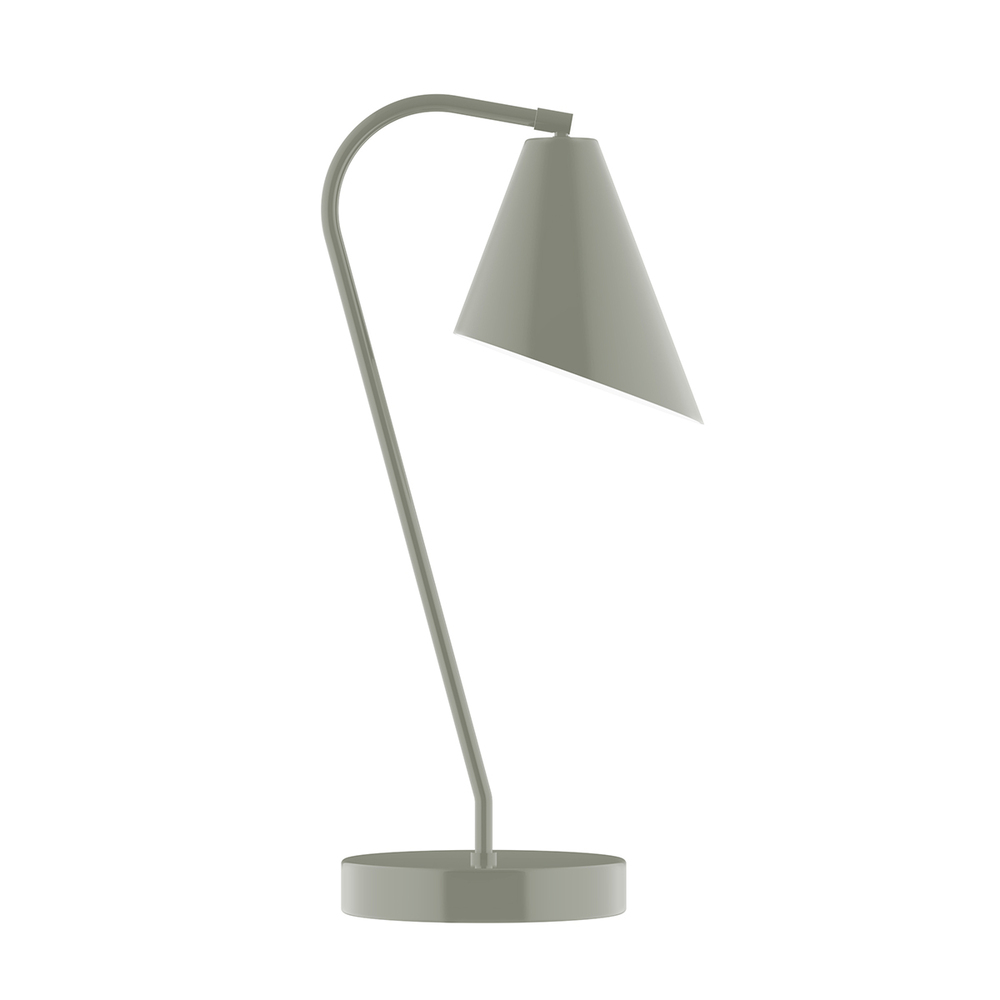 23&#34; Jasmine Table Lamp, Moss Green