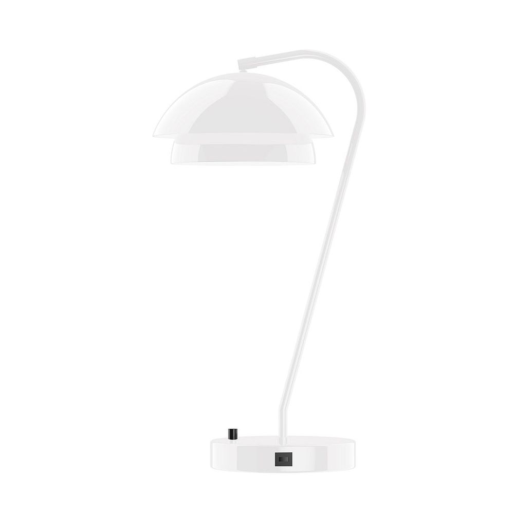 23&#34; Nest Table Lamp, White