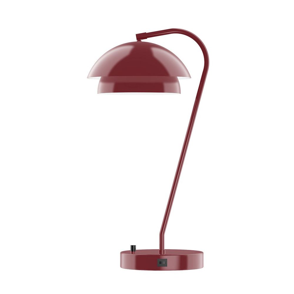 23&#34; Nest Table Lamp, Barn Red