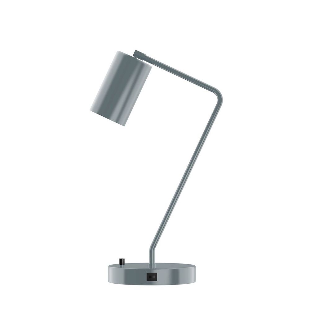 21.5&#34; J-Series Table Lamp, Slate Gray