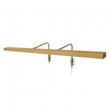 Montclair Light Works CPA313-75 - 36" Designer LED picture light, Gold Matte