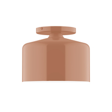 Montclair Light Works FMD419-19 - 8.5" Julia Flush Mount, Terracotta