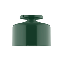 Montclair Light Works FMD419-42 - 8.5" Julia Flush Mount, Forest Green
