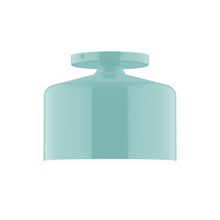 Montclair Light Works FMD419-48 - 8.5" Julia Flush Mount, Sea Green