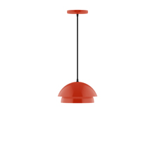Montclair Light Works PEBX445-26 - 10" Nest Pendant, Vermillion