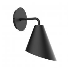 Montclair Light Works SCJ415-41 - Jasmine wall sconce, Black