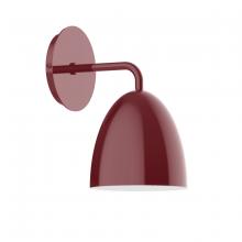 Montclair Light Works SCJ417-55 - Jill wall sconce, Barn Red