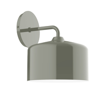 Montclair Light Works SCJ419-24 - Julia wall sconce, Moss Green