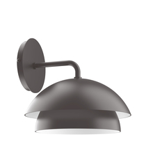 Montclair Light Works SCJX445-57 - 10" Nest Wall Sconce, Bronze Matte
