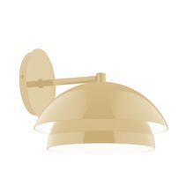 Montclair Light Works SCKX445-17 - 10" Nest Wall Sconce, Ivory