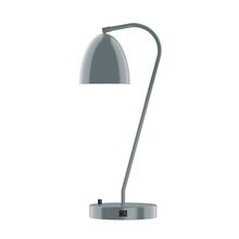 Montclair Light Works TLC417-40 - 23" Jill Table Lamp, Slate Gray