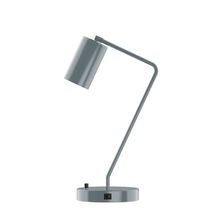 Montclair Light Works TLD425-40 - 21.5" J-Series Table Lamp, Slate Gray