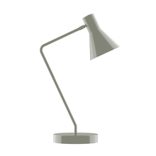 Montclair Light Works TLD436-24 - 21" Flare Table Lamp, Moss Green