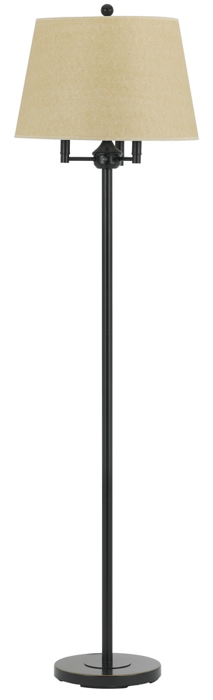 62&#34; Height Metal Floor Lamp in Dark Bronze