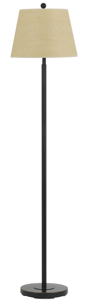 60&#34; Height Metal Floor Lamp in Dark Bronze