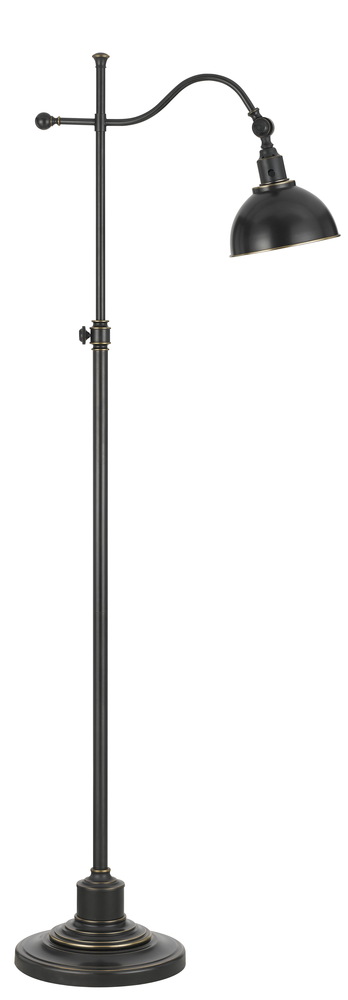 60&#34; Height Metal Floor Lamp in Oil Rubbed Bronze