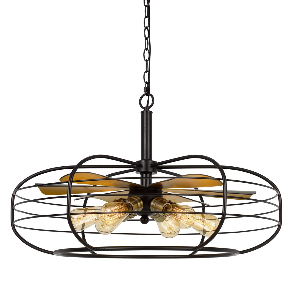 18.25&#34; Height Metal Fixture in Dark Bronze Finish