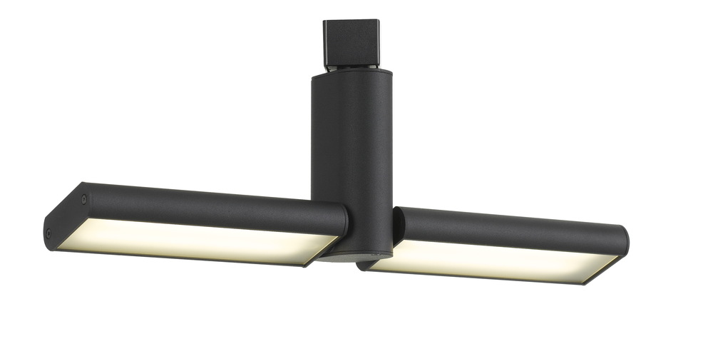 6.75&#34; Height Metal Track Head in Black