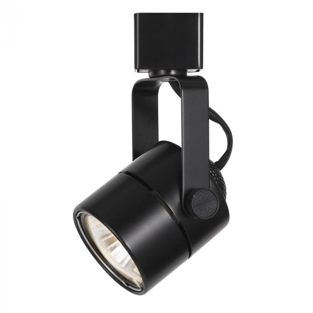 4.63&#34; Height Metal Track Head in Black Finish