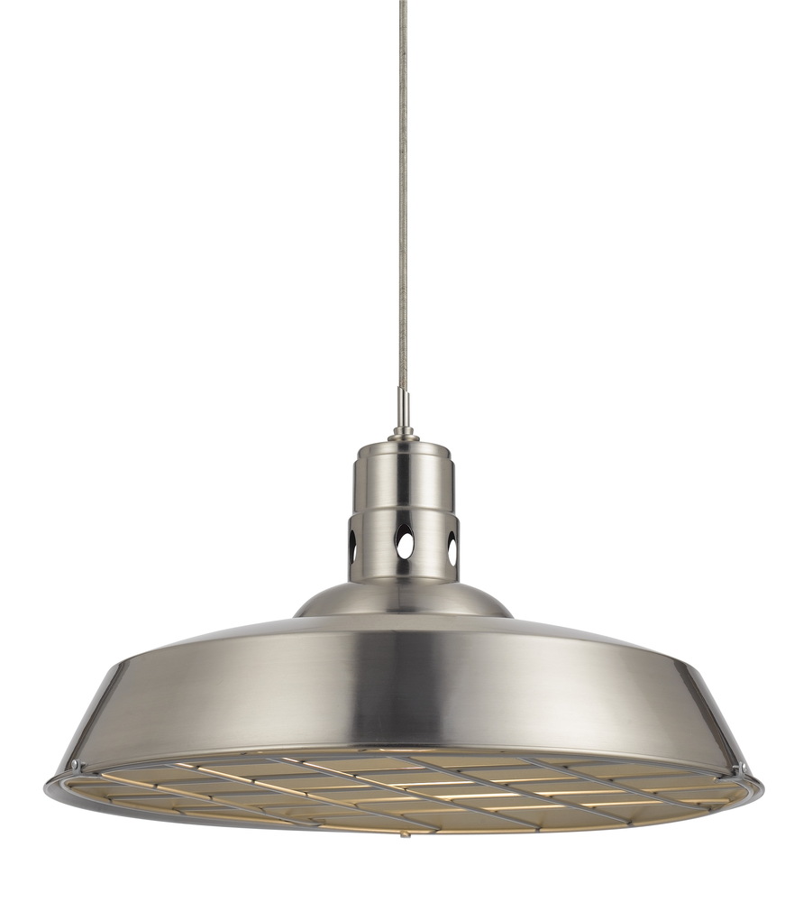 10.38&#34; Tall Metal Pendant in Rust
