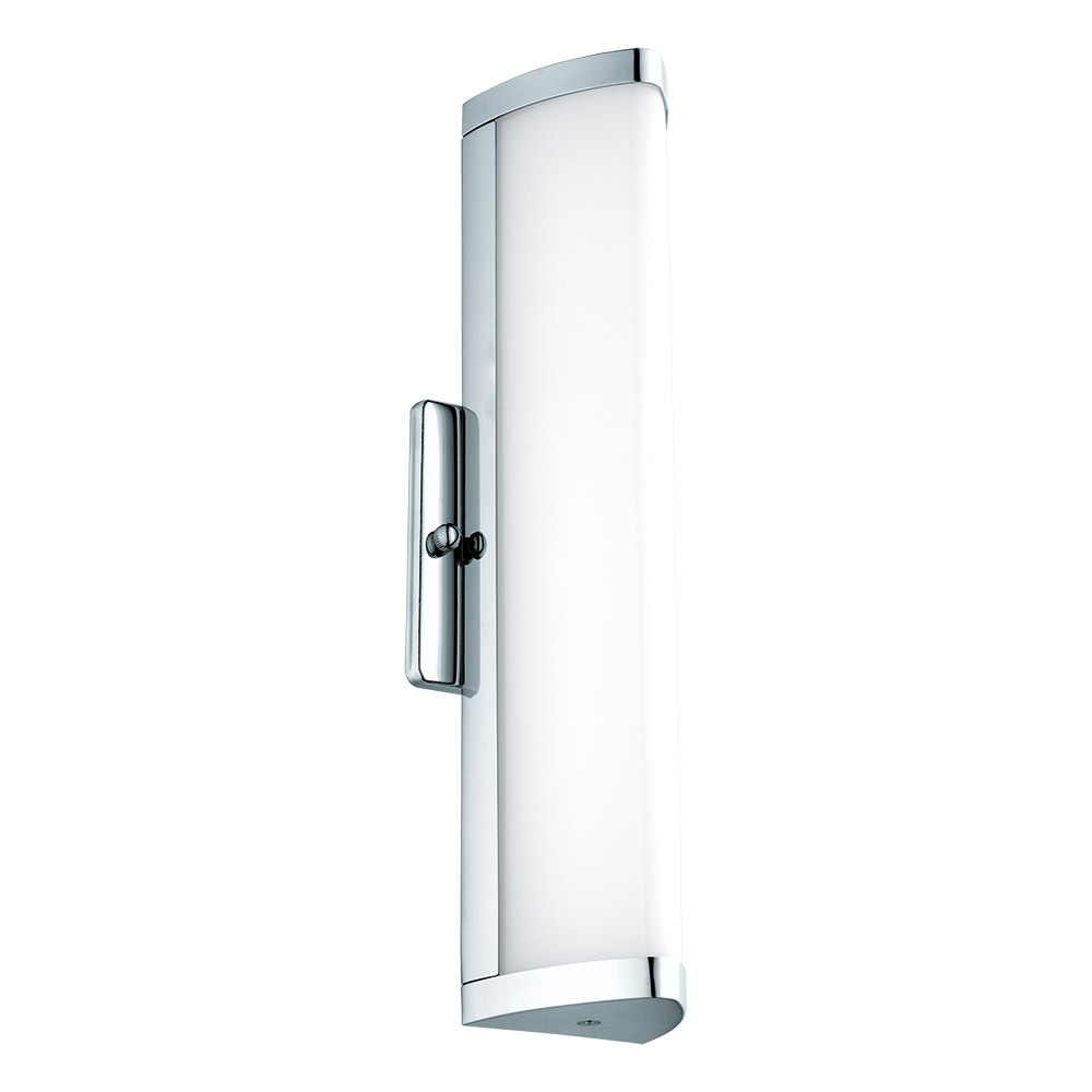 1 LT LED Bath/Vanity Light w/ Chrome Finish & White Acrylic Shade