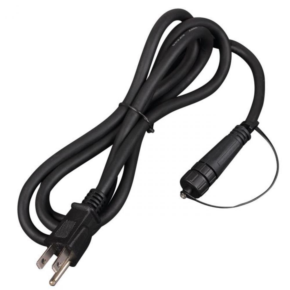 60&#34; Plug-In Power Cable for SunTube 18 LED Horticultural Fixture Black Finish