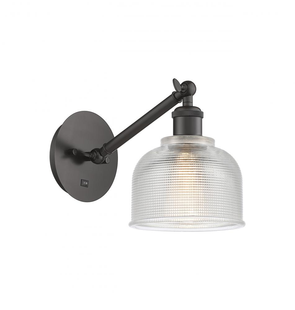 Dayton - 1 Light - 6 inch - Oil Rubbed Bronze - Adjustable Sconce