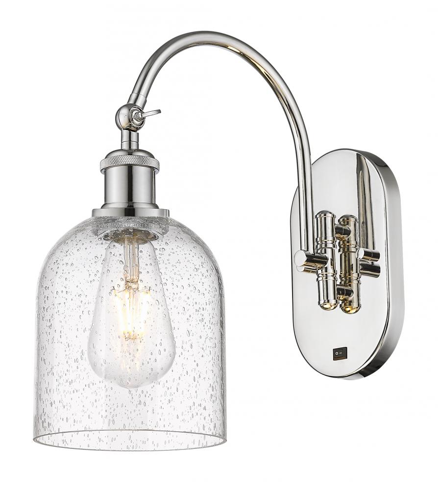 Bella - 1 Light - 6 inch - Polished Nickel - Adjustable Swing Arm