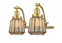 Innovations Lighting 515-2W-SG-G146-LED - Chatham - 2 Light - 18 inch - Satin Gold - Adjustable Bath Vanity Light