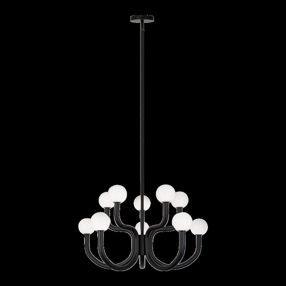 Joelle Matte Black Pendant