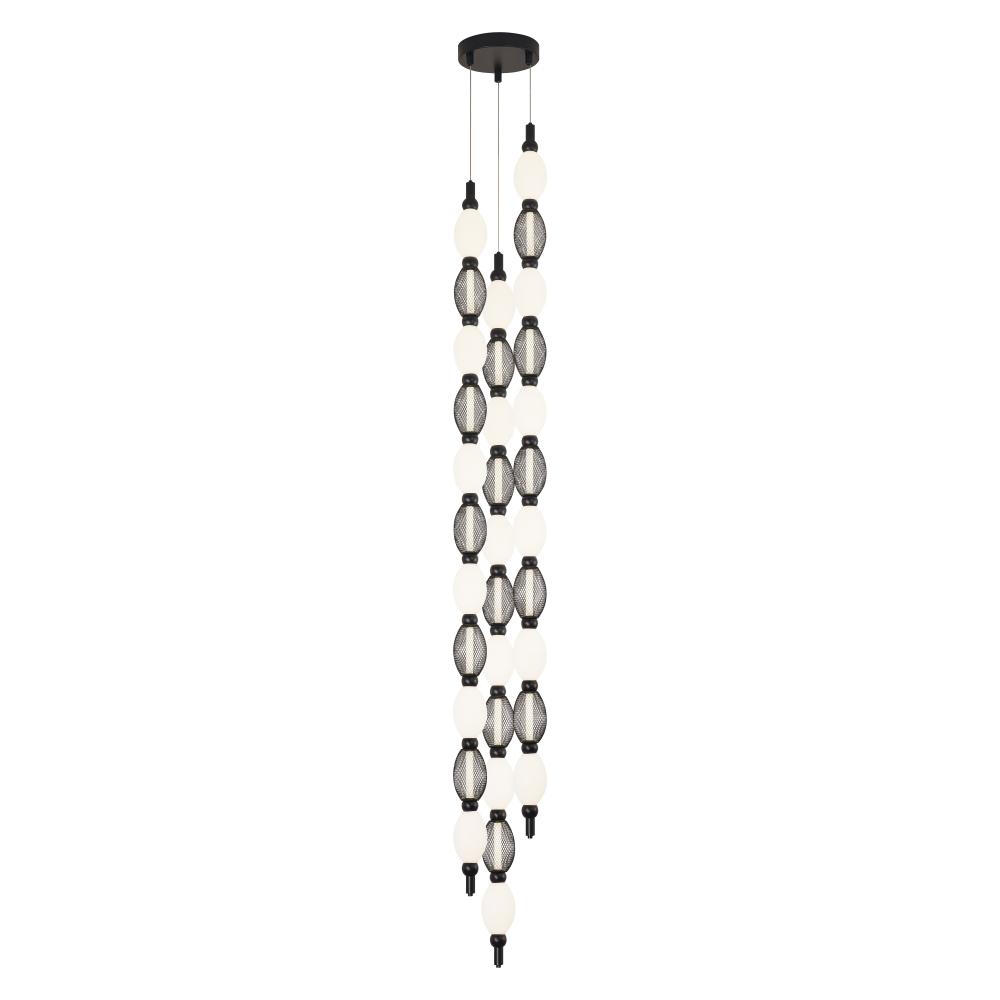 Tentacles Black Pendant
